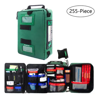 (Bag + Pcs First Aid Kits) Youngshion Compact First Aid Kit Bag Emergency Survival Trauma Medici