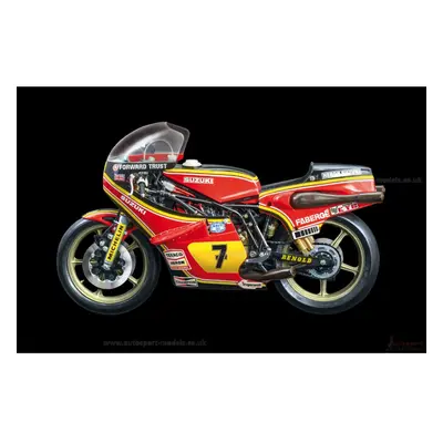 1/9 Suzuki RG XR27 Texaco Team Heron Barry Sheen model kit