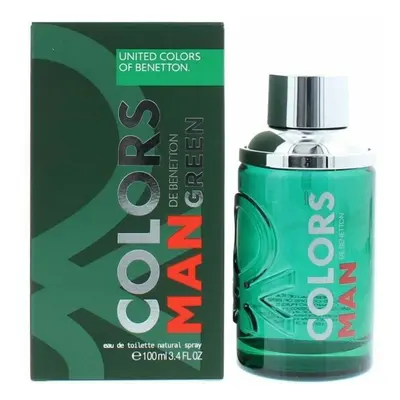 Benetton Colors Man Green 100ml EDT Spray