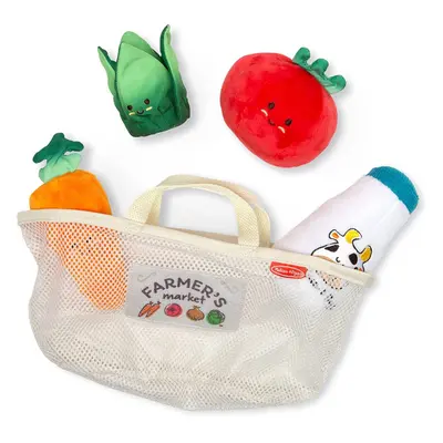 Melissa & Doug Multi-Sensory Market Basket Fill & Spill Infant Toy