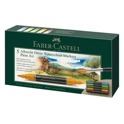 Faber-Castell Albrecht DÃ¼rer Watercolour Marker Pens Plein Air (5pk)