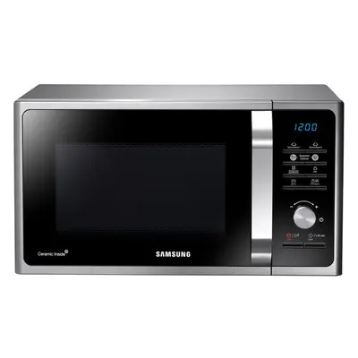 Samsung MS23F301TAS Solo Microwave with Healthy Cooking, 800W, Litre, Silver