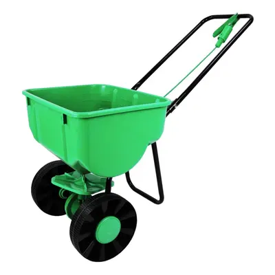 Oypla Heavy Duty Rock Salt Grit Grass Seed Spreader 35KG Capacity