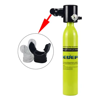 DEDEPU Pcs Oxygen Tank Silicone Nozzle Gas Tank Accessories Diving Air Tank Set Pump