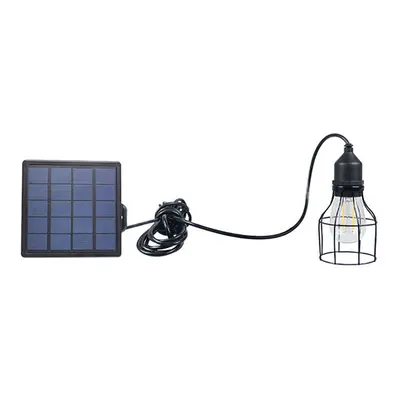 LED Solar Light With 3m Extension Cord Wrought Iron Retro Light Suitable For Courtyard/Garden/Co