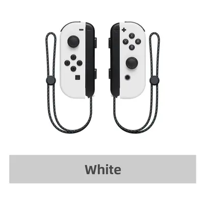 (White) Joy Pad Con Joycons Wireless Controller L/R Controllers with Grip Support