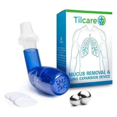 Mucus Relief Cleanser & Lung Expansion Device by Tilcare - Breathing Exerciser for Better Fitnes