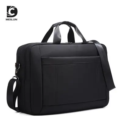 (19 inches) Laptop Bag Business Simple Shoulder Messenger Bag Briefcase Men&apos;s Bag