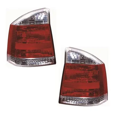 For Vauxhall Vectra C Hatch 03.02-09 Rear Lights Lamps Clear Indicator Pair