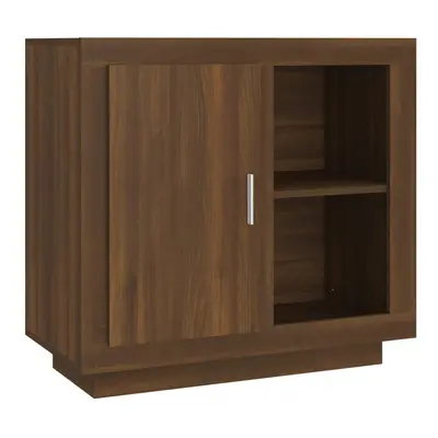 (brown oak) vidaXL Sideboard Side Cabinet Cupboard Home Organiser Furniture Multi Colours