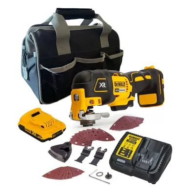 Dewalt DCS355D1 18v XR Oscillating Multi Tool + Piece Accessory + Bag