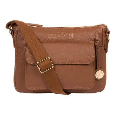 'Tindall' Tan Leather Shoulder Bag