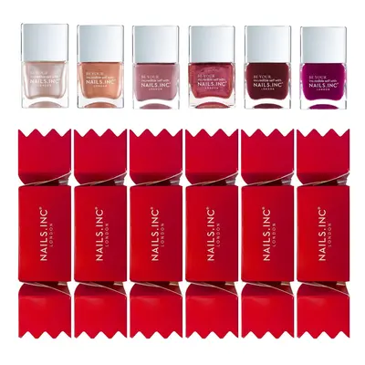 Nails.INC Celebration Crackers 6-piece Nail Collection (Worth Value 90)