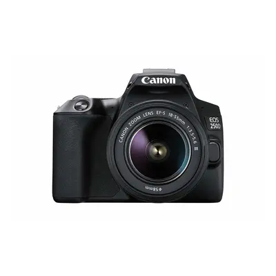 Canon Eos 250D Kit Ef-S 18-55Mm F3.5-5.6 Iii Black