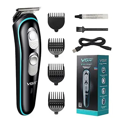 VGR Professional Hair Clippers for Men Kids USB Rechargeable Hair Trimmer Cordless Electric Hair