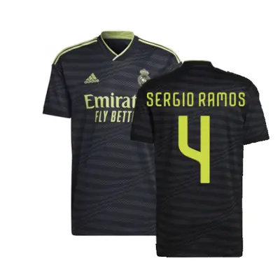 (L) Real Madrid Third Shirt (SERGIO RAMOS 4)