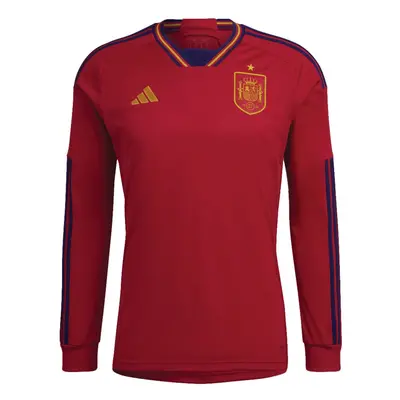 (3XL) Spain Long Sleeve Home Shirt