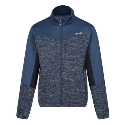 (M, Moonlight Denim/Moonlight Denim Marl) Regatta Mens Coladane VI Marl Full Zip Fleece Jacket