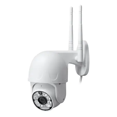 (4MP, US Plug) 4MP HD WIFI IP Camera AI Human Automatic Tracking PT IP66 Waterproof TF Card Stor