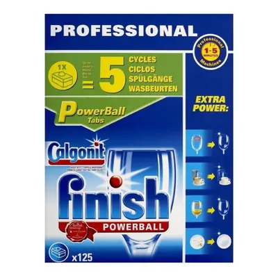 Finish Powerball Dishwasher Detergent Tablets (125 Pack)