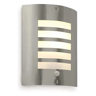 Bianco PIR Lights Outdoor - Outside Lights Mains Powered - Security Lights with Motion Sensor Ma