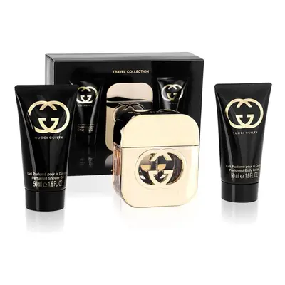 Gucci Guilty For Gift Set 50ml EDT Spray + 50ml Lotion + 50ml Shower Gel