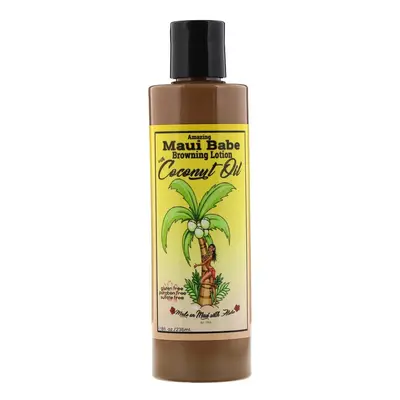 Maui Babe, Amazing Browning Lotion with Coconut Oil, fl oz (236 ml)