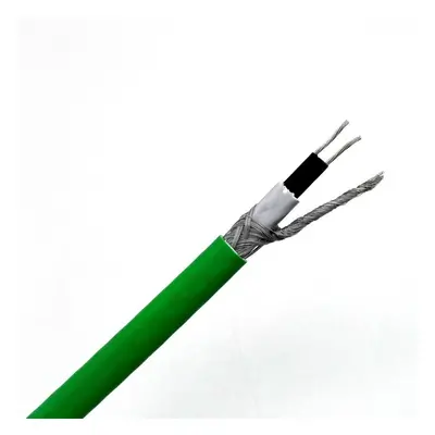 (green, 20m) Heating Cable 220v Pipe Self Limiting Heater Can Work Inside Pipe 17w/m Heating Wir