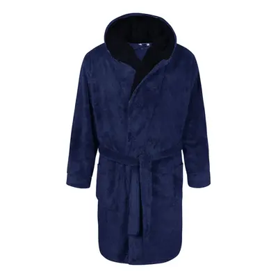 (3XL, Navy) Duke Mens Newquay Hooded Dressing Gown