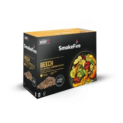 SmokeFire Hardwood Pellets | Beech Cooking Pellets, Best for Vegetables | kg Box | BBQ & Wood Pe