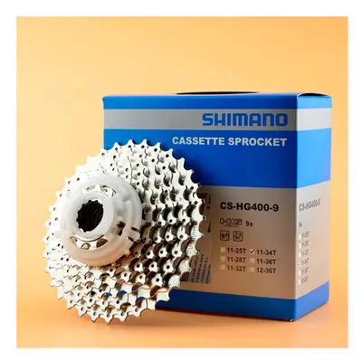 Shimano HG400-9 Mountain Bike Road 9-speed Cassette Flywheel 11-34T