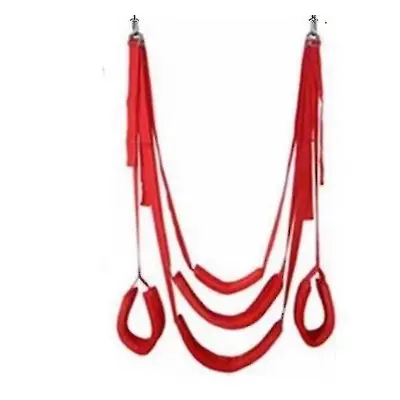 Hanging Swing Chair Love Adult Couples Game Play5 Pad Full Red Swing