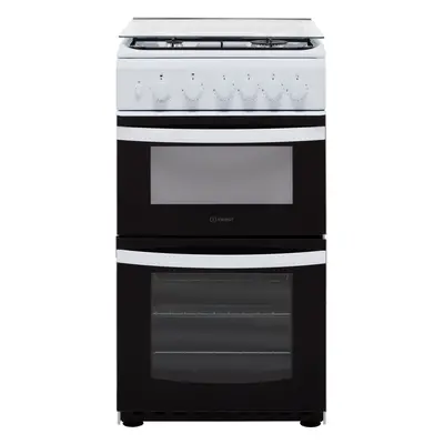 Indesit ID5G00KMW/UK /L cooker Freestanding cooker Gas White