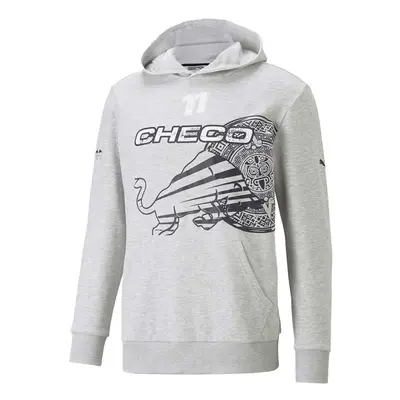 (XL) Red Bull Checo Logo Hoodie - Light Grey