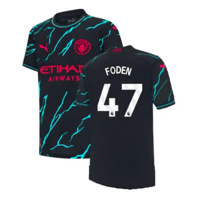 (XXLB) Man City Third Shirt (Kids) (FODEN 47)