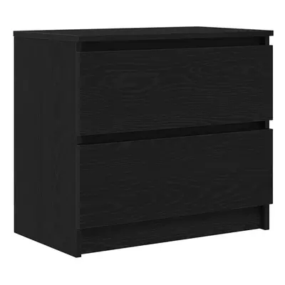 vidaXL TV Cabinet Black 60x35x54 cm Engineered Wood tv stand tv stand cabinet