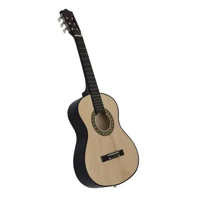 vidaXL Classical Guitar for Beginner and Kid 1/2 Basswood Music Instrument