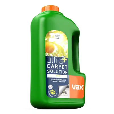 Vax New Ultra+ Pet Carpet Cleaning Solution 1.5 Litre