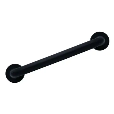 RIDDER Grab Bar 45cm Black Aluminium Bathroom Grab Rail Support Safety Handle