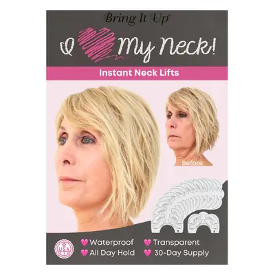 Bring It Up Instant Neck Lift Tape Day Supply, Transparent Neck Lif