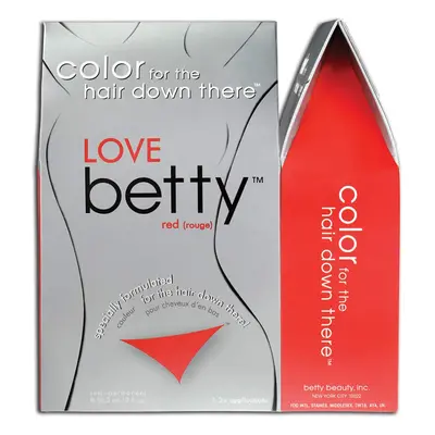 Betty Beauty Love (Red) Betty - Color for the Hair Down There Hair Coloring Kit