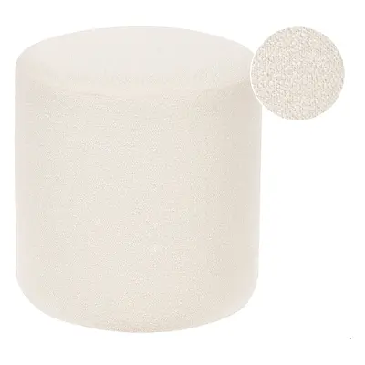 Boucle Pouffe White MOAB