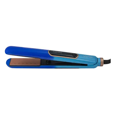 Nicky Clarke SuperShine Izora Straightener, Blue, Ionic Steam Conditioning, Ceramic Technology, 