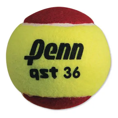 Penn QST Tennis Balls - Youth Felt Red Tennis Balls for Beginners Ball Polybag