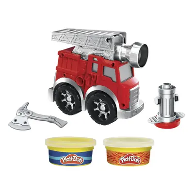 F0649 Firefighter Wheels Small Fire Brigade Playset for Children from Years with Cans, Multi-Col