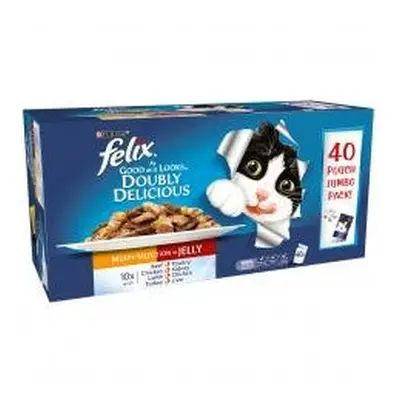 Felix Pouch Agail Doubly Delicious Cij Mvp 40x100g