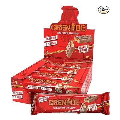 Grenade High Protein, Low Sugar Bar - Peanut Nutter, x g