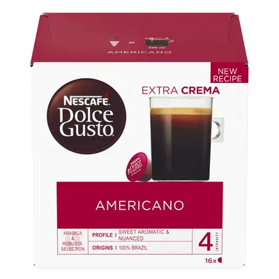 NESCAF? Dolce Gusto Americano | 3x16 Pods | Cups