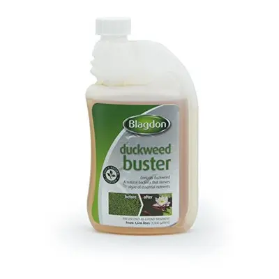 2765 Pond Duckweed Buster Controls Duckweed Safe and Natural 500ml Treats Litres of Pond Water