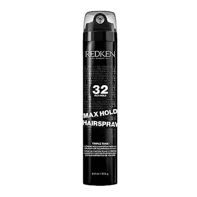 Hair Spray for All Hair Types, Strong Hold, 24h Anti-Moisture, with Vitamin C & E, Anti Frizz, S